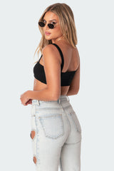 Valeria V Crop Top