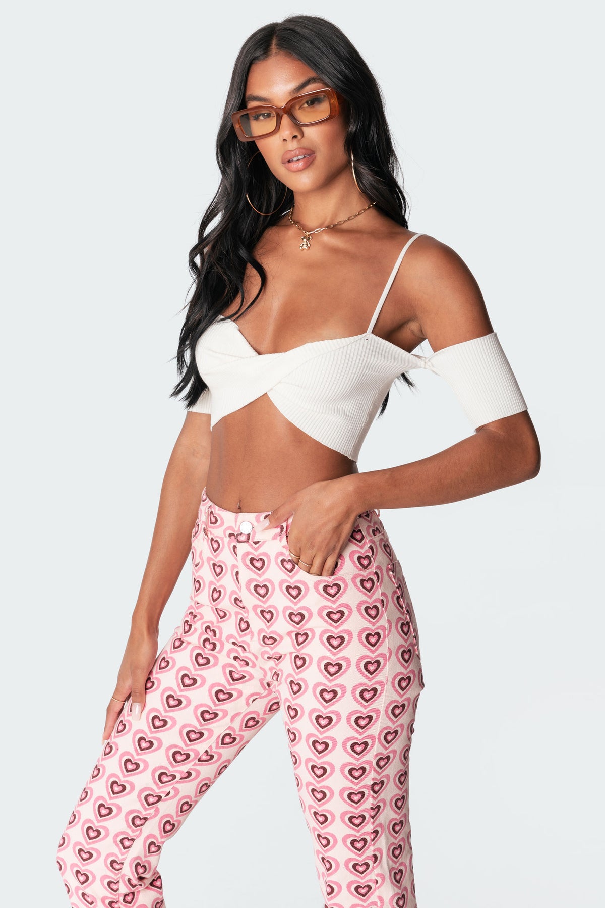 Ria Knitted Crop Top