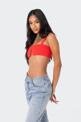 Valeria V Crop Top