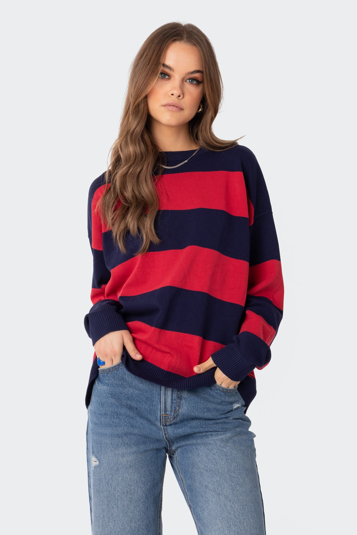 Logan Light Knit Oversized Sweater