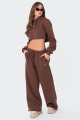 Brenna Low Rise Wide Sweatpants