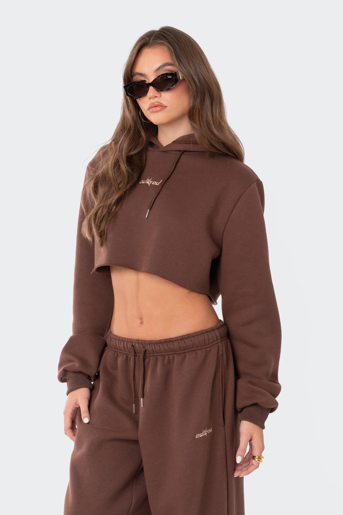 Brenna Cropped Hoodie