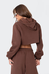 Brenna Cropped Hoodie