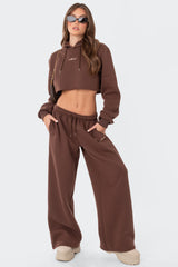 Brenna Low Rise Wide Sweatpants