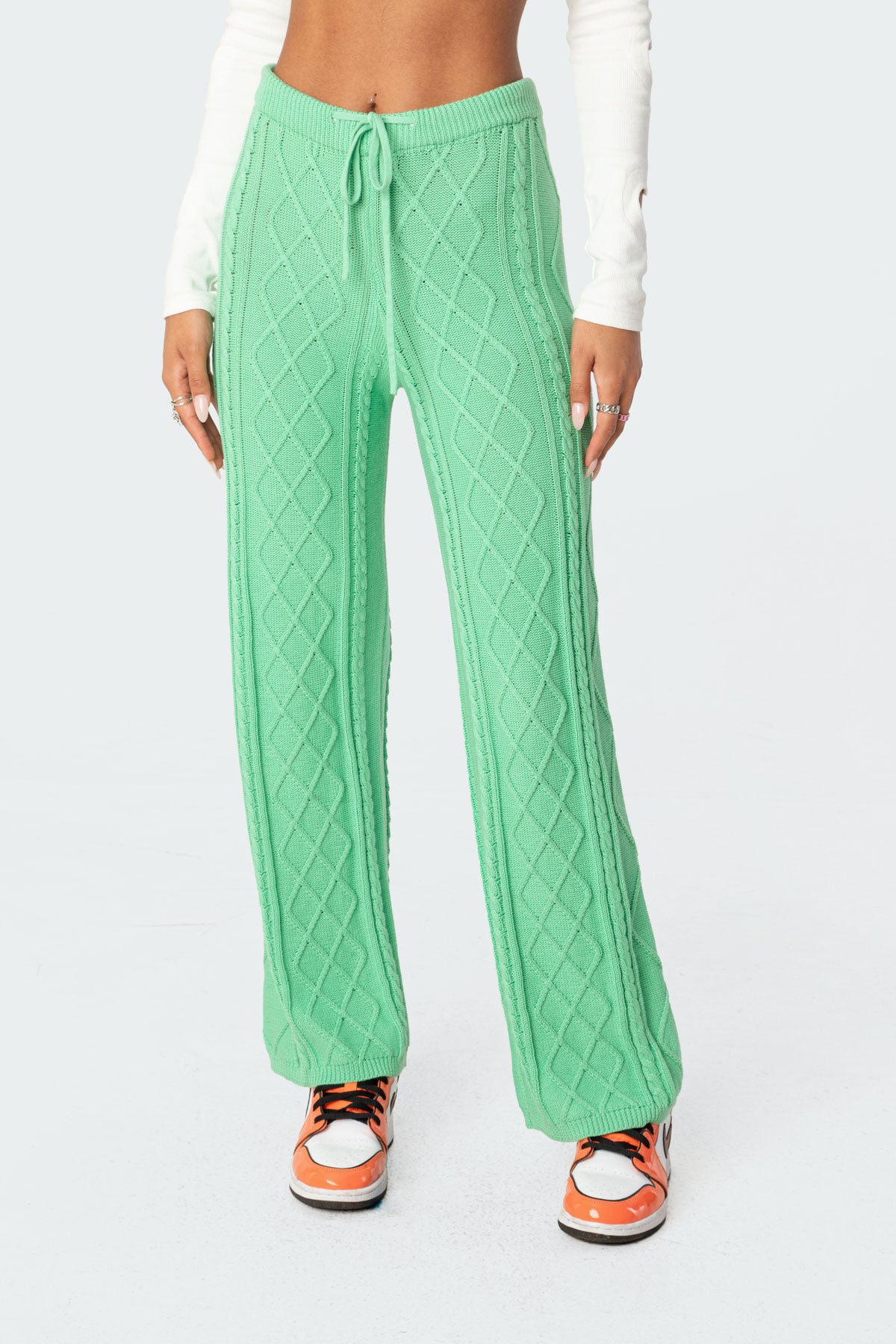 Kasey Cable Knit Pants