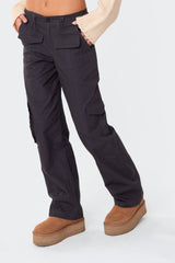 Zayla Low Rise Cargo Pants