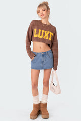 Luxe Cropped Sweater