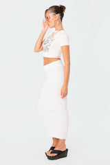 Leila Knitted Maxi Skirt