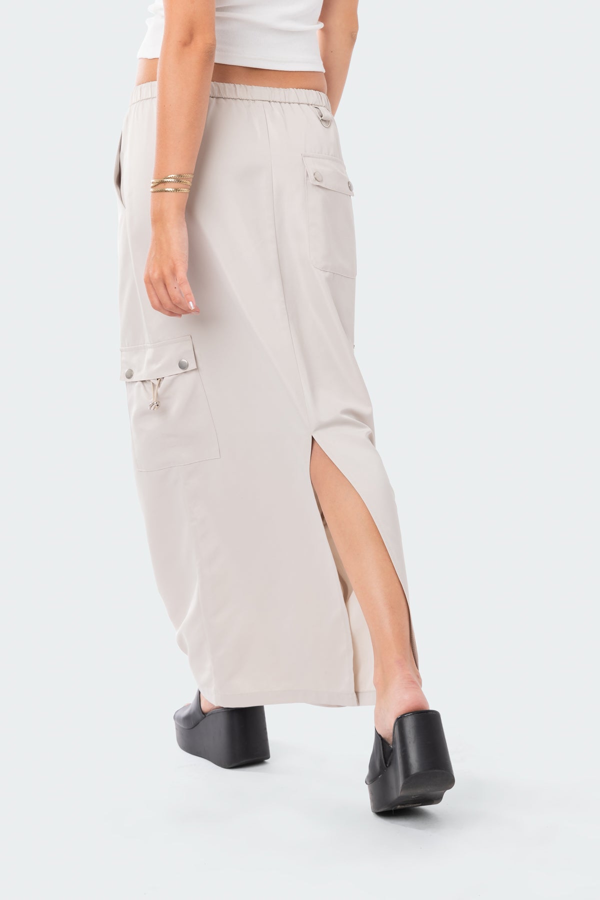 Demi Cargo Maxi Skirt