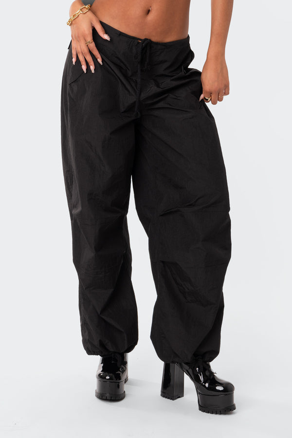 Rian Nylon Cargo Pants