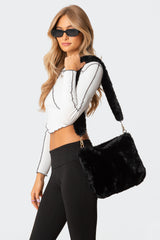 Fluffy Shoulder Bag