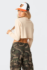 Rugged Cropped Sweatshirt