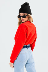 League Cropped Sweatshirt