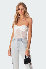 Cartia Lace Corset