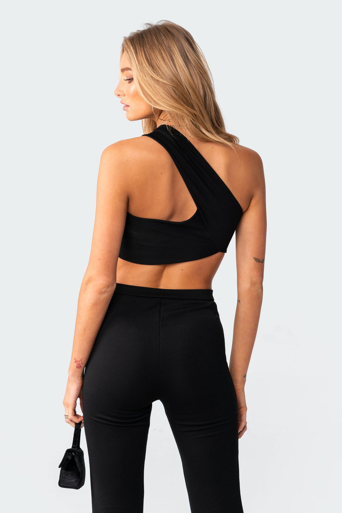 Gina One Shoulder Crop Top