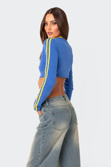 Brasil Long Sleeved Crop Top