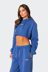 Brenna Cropped Hoodie