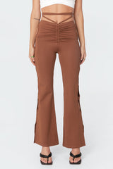 Adina Cut-Out Flared Pants