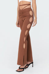 Adina Cut-Out Flared Pants